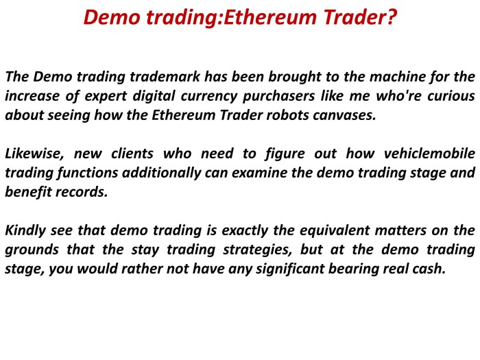 Master ethereum trading