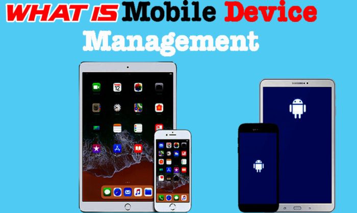 Mobile device management tools