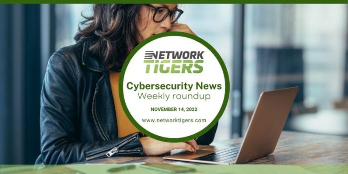 Weekly cybersecurity newsletter nov