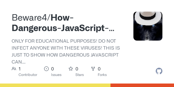 Weaponized javascript projects