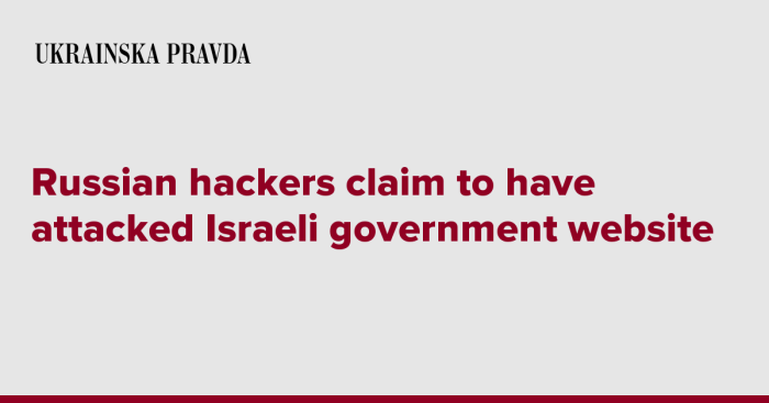 Russian hackers attacking ukraine military