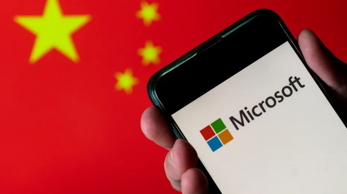 Chinese hackers microsoft customers