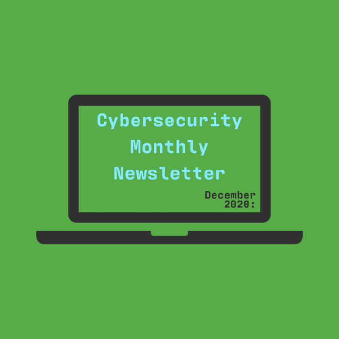 Weekly cybersecurity newsletter dec