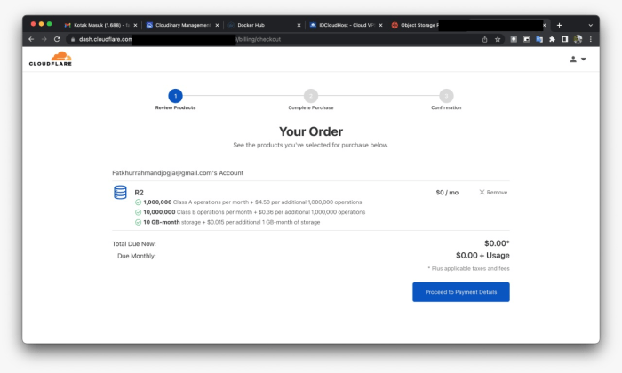 Gabagool leveraging cloudflares r2 storage service