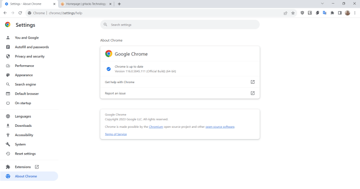 Chrome security update patches