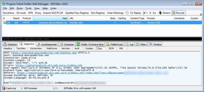 Phishing attack weaponized rdp file