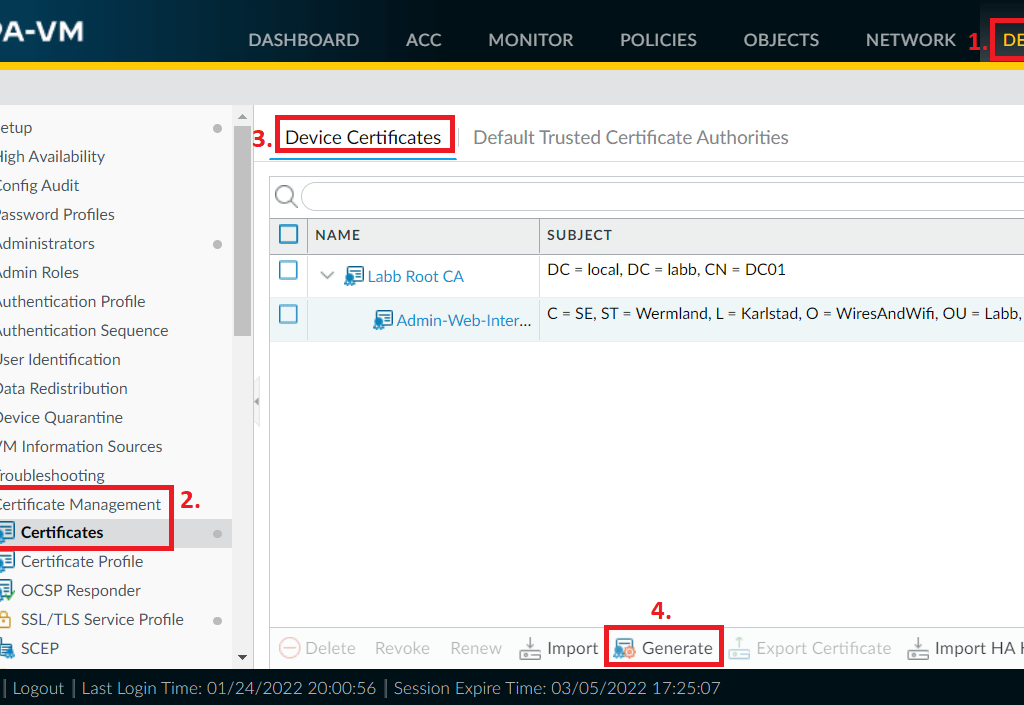 Palo Alto Certificate Validation Flaw