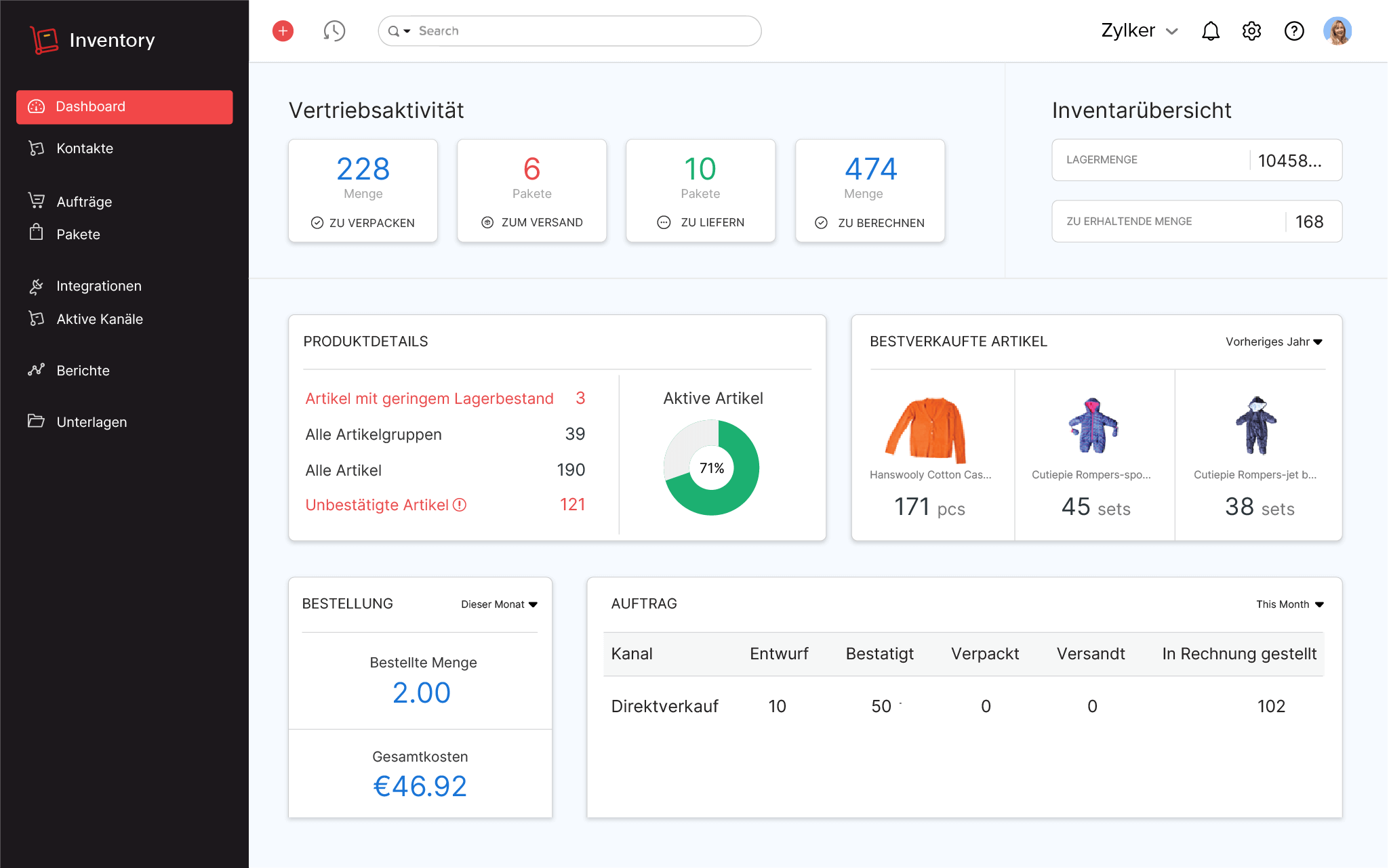 Featured image for zoho inventory software