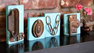 Hinges, Knobs, Pulleys, and More: Crafting with Antique Hardware