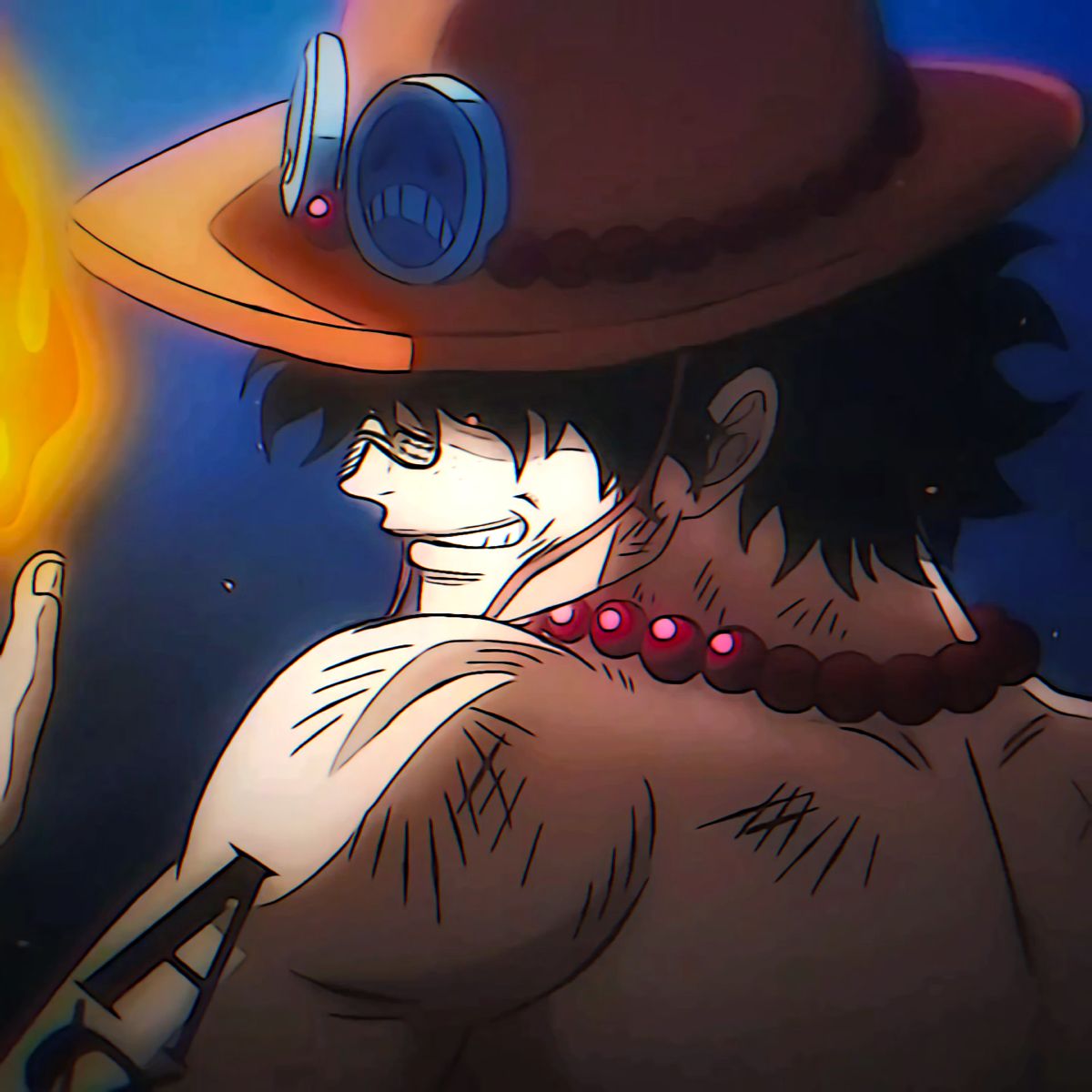 # Portgas D. Ace - icon | Anime, Komik, Sanat