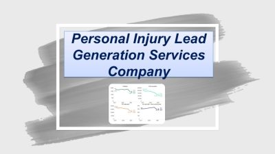 Personal injury lead generation services agency