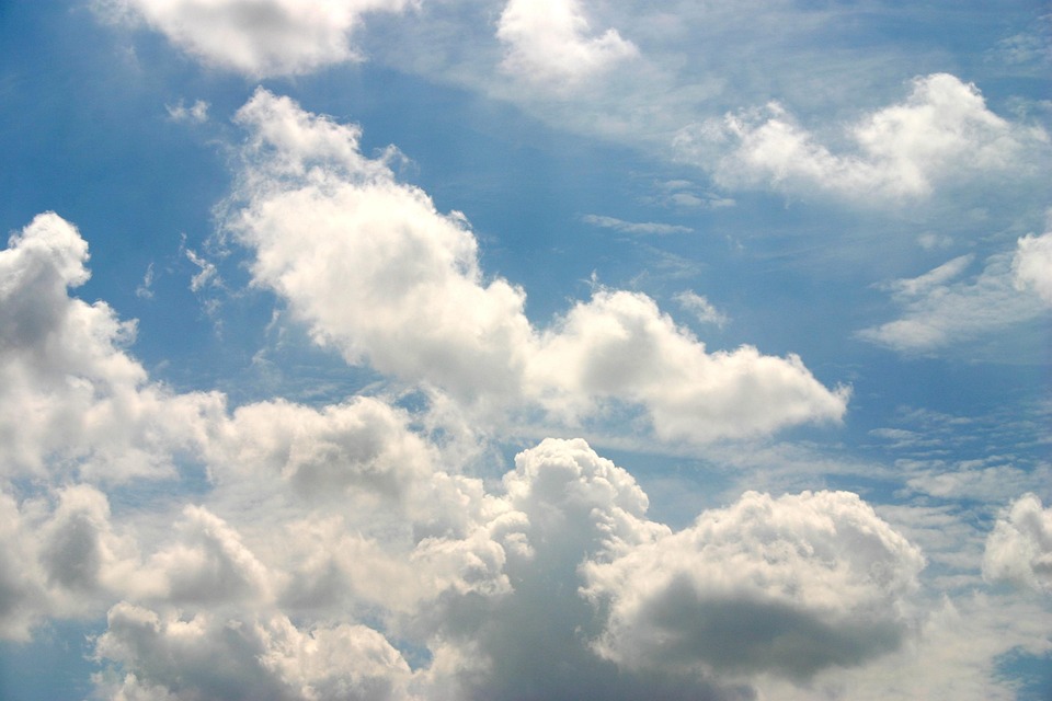 Cloud And Sunbeams Free Stock Photo - Public Domain Pictures