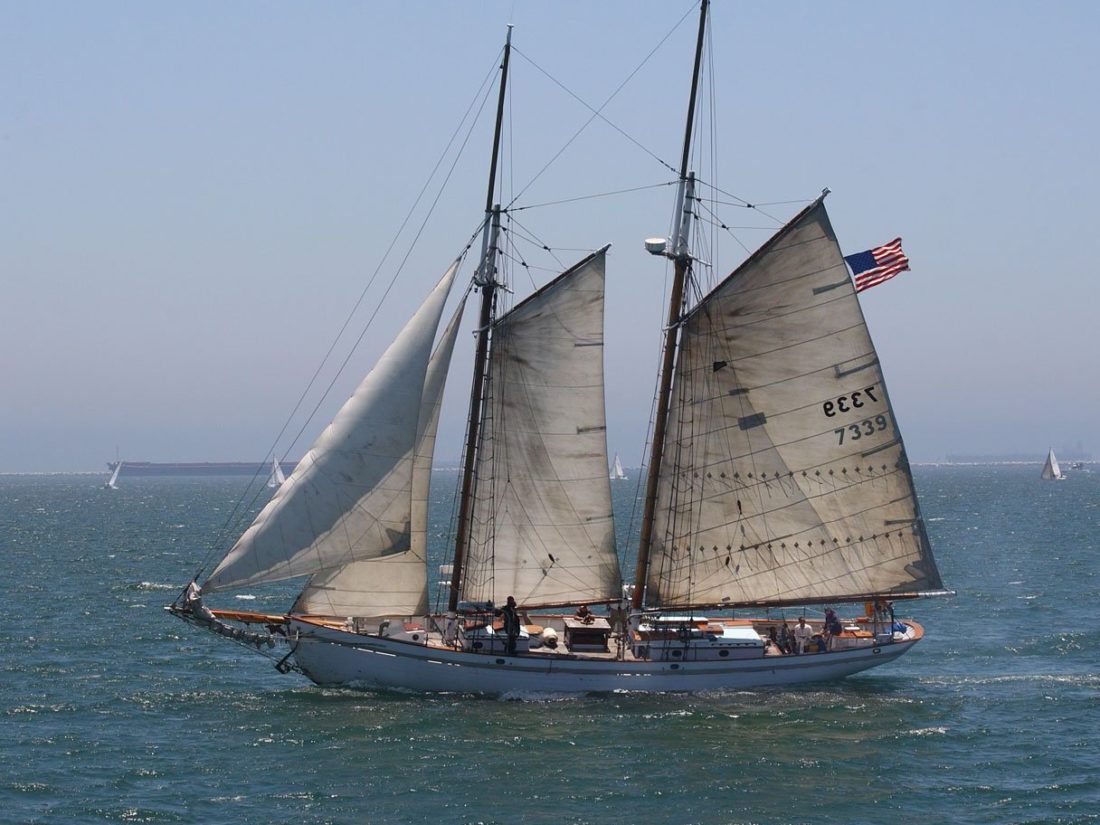 Free picture: sailboat, watercraft, sail, ship, water, ocean, sea