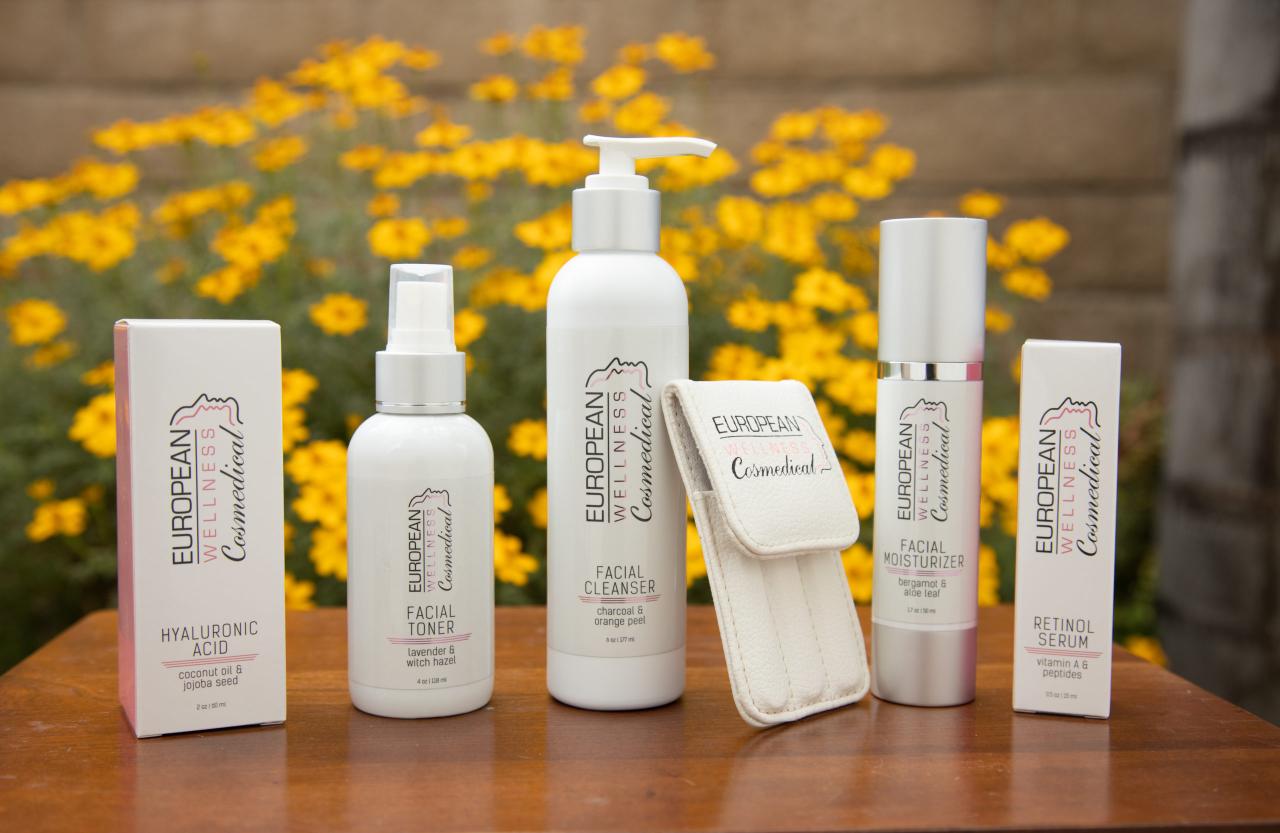 Natural Skin Care Bundle - European Wellness Cosmedical: MedSpa Natural Skin Care Bundle - European Wellness Cosmedical: MedSpa