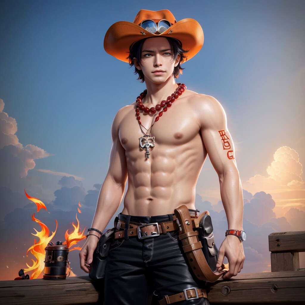 ArtStation - One Piece - Ace